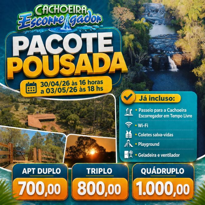Cachoeira+Escorregador+em+Brotas